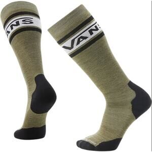 Vans x Smartwool Snowboard Ski Over-The-Calf Socks Men’s Large 9-11.5 Black NWT
